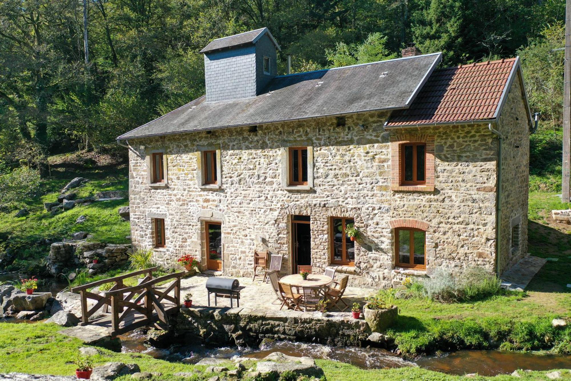Authentique Moulin Tout Inclus-Moulin De Lavaugarde Thauron Luaran gambar